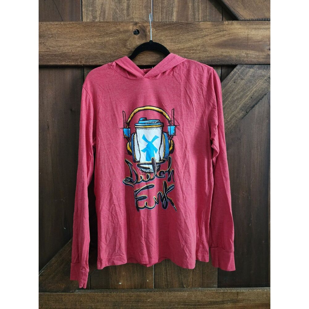 Limited Edition Red Dutch Brothers Graphic long-sleeve shirt - Size M